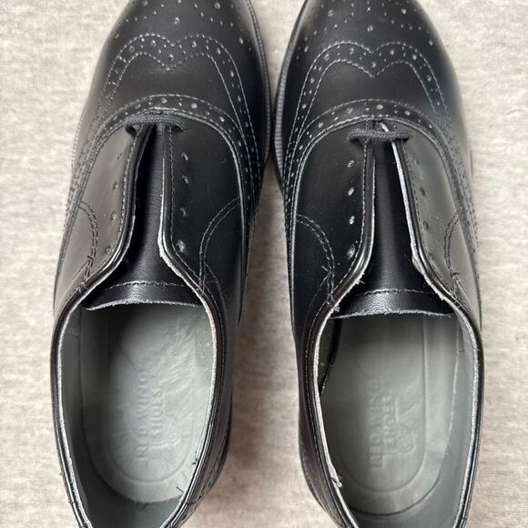 Red Wing 8701 Men’s  Leather Wingtip Steel Toe Shoes Made in USA Size 6.5 EE - Picture 6 of 12